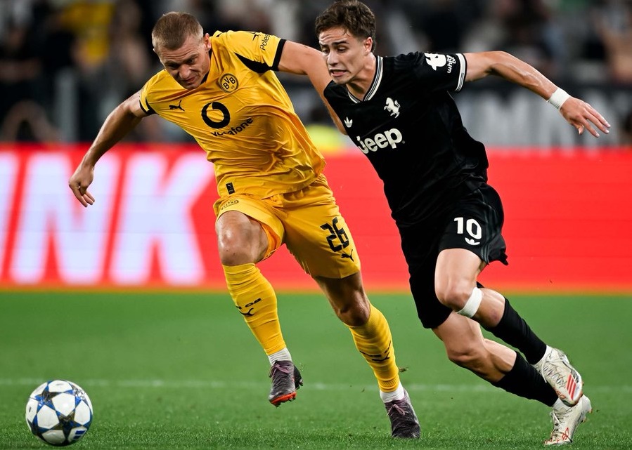 Hujan Gol, Juventus dan Dortmund Akhir Pertandingan dengan Skor 4-4